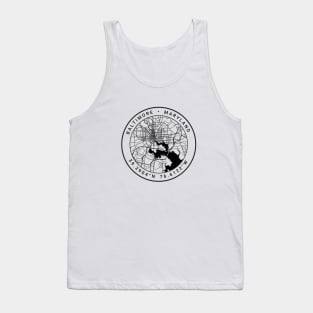 Baltimore Map Tank Top